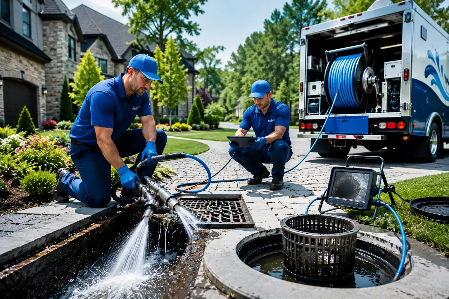 Local outdoor drain cleaning professionals in Darien, IL