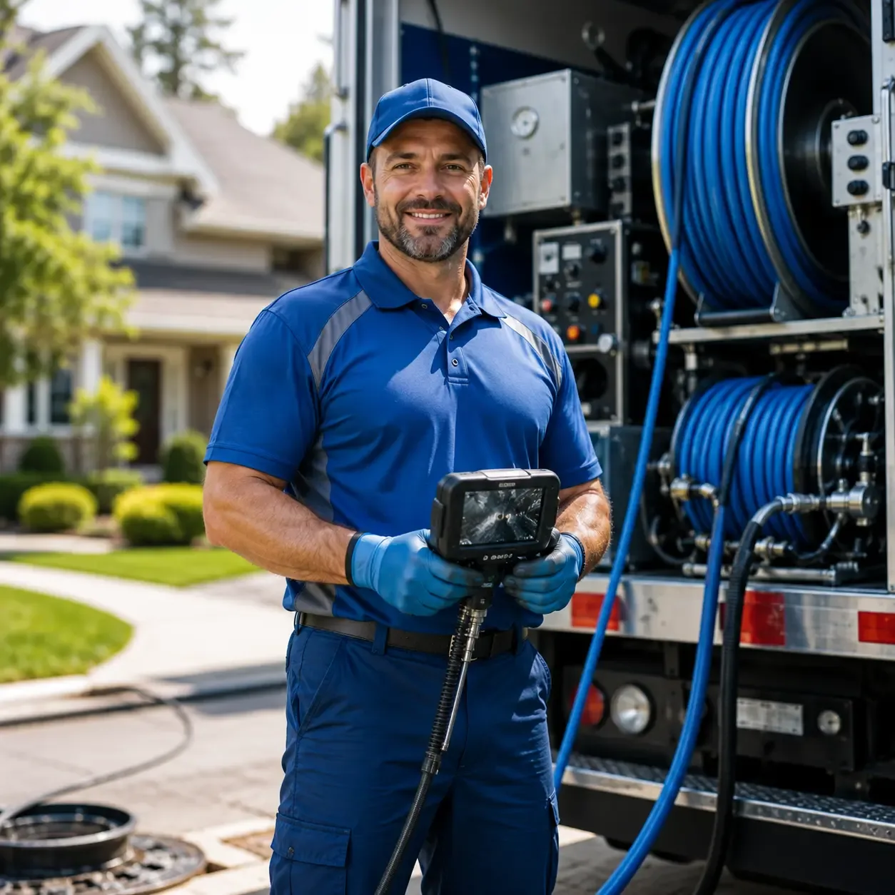 Local outdoor drain cleaning specialists in Darien, IL